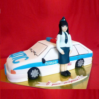 Торт красивый полицейский купить - самара.сладкоежкин.рф