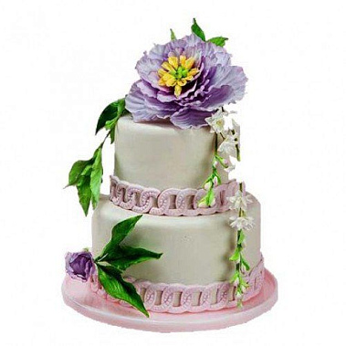 Торт Свадебный цветок купить - самара.сладкоежкин.рф