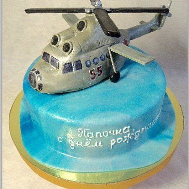 Торт военный вертолёт купить - самара.сладкоежкин.рф